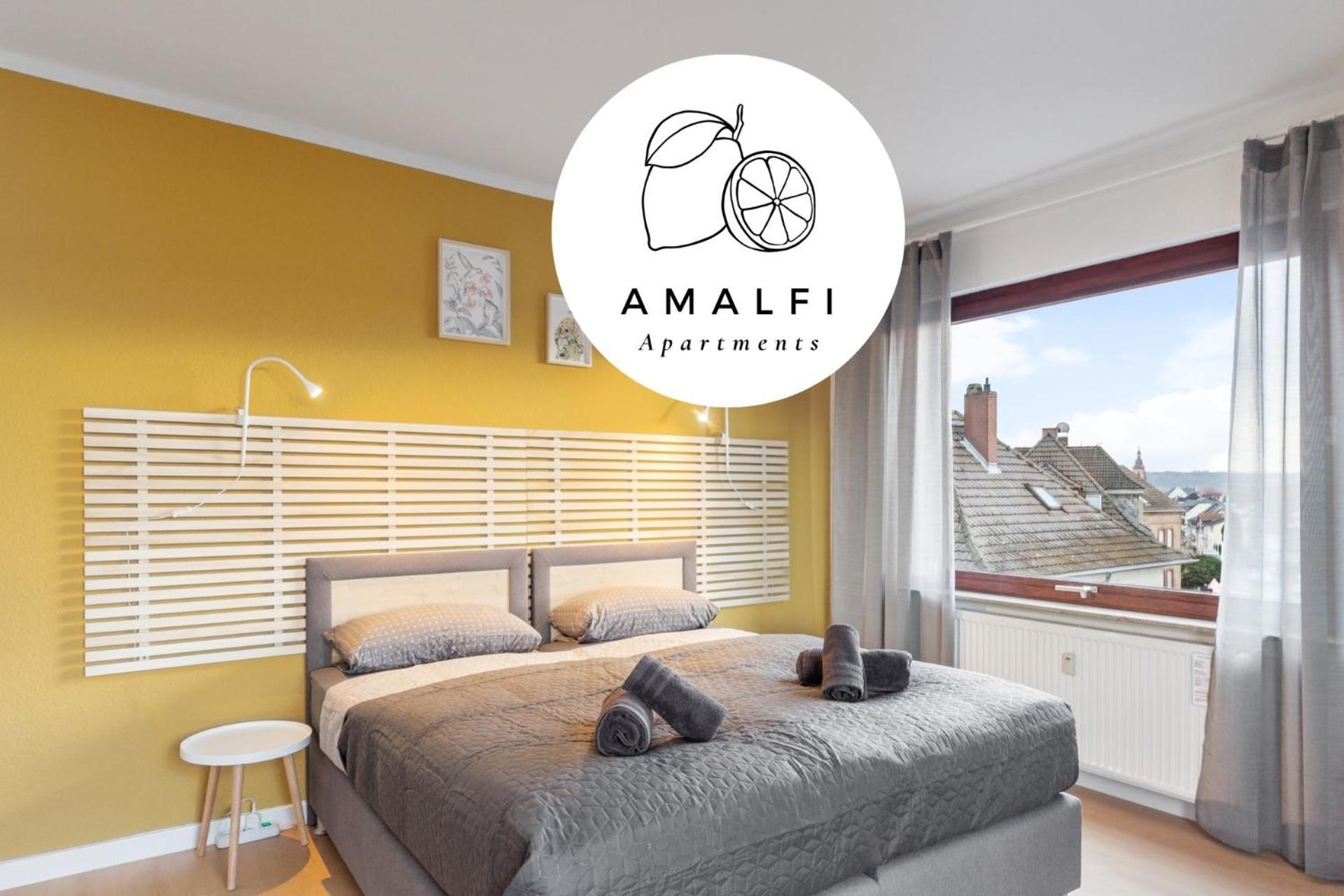 Amalfi Apartment A03 - 3 Zi.+ Bequeme Boxspringbetten + Smart Tv Eltville am Rhein Екстер'єр фото