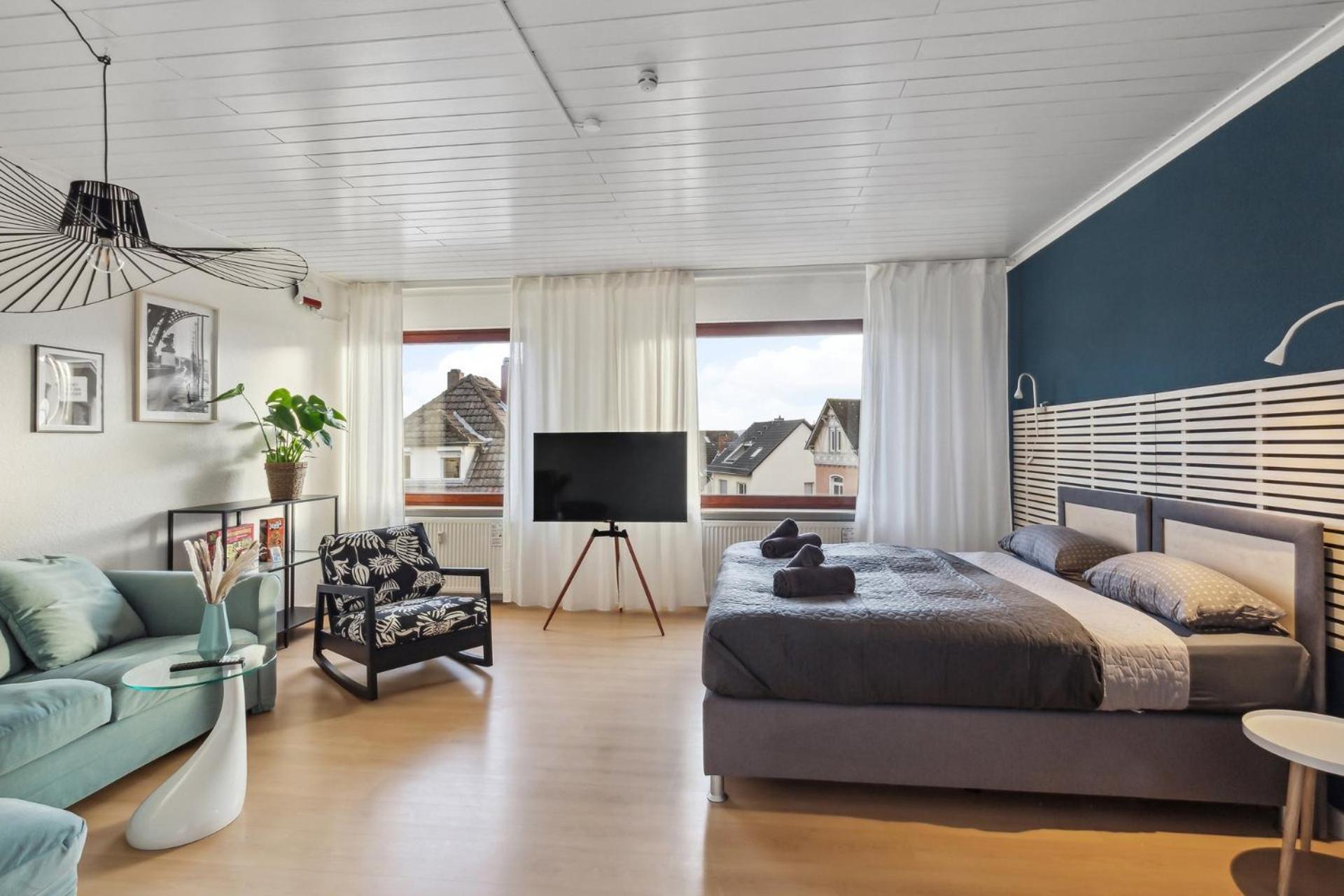 Amalfi Apartment A03 - 3 Zi.+ Bequeme Boxspringbetten + Smart Tv Eltville am Rhein Екстер'єр фото